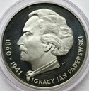 100 zł złotych 1975 Ignacy Jan Paderewski SREBRO