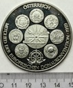 Austria Duży medal SREBRO 925 Mitglied