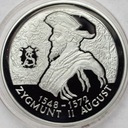 10 zł złotych 1996 Zygmunt II August POPIERSIE