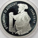 10 zł złotych 1996 Zygmunt II August PÓŁPOSTAĆ