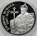 10 zł złotych 1998 Zygmunt III Waza PÓŁPOSTAĆ