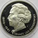 100 zł złotych 1975 Ignacy Jan Paderewski SREBRO