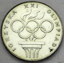200 zł złotych 1976 XXI Olimpiada SREBRO