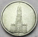 Niemcy 5 Marek Mark 1934 Wieża Kościół SREBRO
