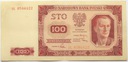 1948 100 zł Sto Złotych, seria DL