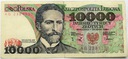 1988 10000 zł Wyspiański, seria AG