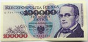 1993 100000 zł złotych Moniuszko seria G