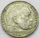 Niemcy 2 marki 1939 Hindenburg SREBRO
