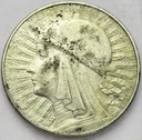 10 zł złotych 1933 Głowa kobiety Polonia SREBRO