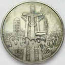 100000 zł złotych 1990 Solidarność TYP A SREBRO