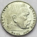 Niemcy 2 marki 1939 Hindenburg SREBRO
