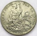 Peru 1 un sol 1934