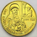 2 zł złote 1999 Jan Łaski Reformator Kościoła