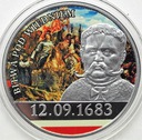 Bitwa Pod Wiedniem 1683 SREBRO 925