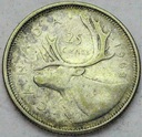 Kanada 25 Centów 1963