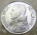 Watykan 1978 1000 lirów Jan Paweł I SREBRO