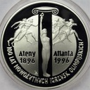 10 zł złotych 1995 100 Lat Igrzysk Ateny Atlanta