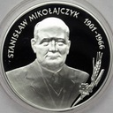 10 zł złotych 1996 Stanisław Mikołajczyk