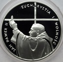 10 zł złotych 1997 Jan Paweł II Eucharystia