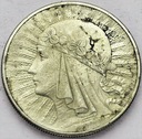 10 zł złotych 1932 Głowa kobiety SREBRO (2)
