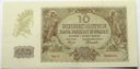 1940 10 zł, Dziesięć Złotych, Ser. J