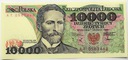 1988 10000 zł złotych Wyspiański, seria AT (3)