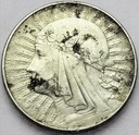 10 zł złotych 1932 Głowa kobiety SREBRO