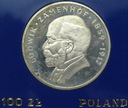 100 zł złotych 1979 Ludwik Zamenhof SREBRO (1)