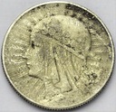 5 zł złotych 1933 Głowa kobiety Polonia SREBRO