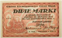 1921 Górny Śląsk Siemianowice Dwie Marki RZADKI