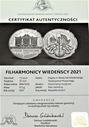 Austria 1,5 Euro 2021 Filharmonicy FABULOUS SREBRO
