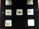 Niue 7 x 1 dolar Ołtarz Wita Stwosza SREBRO 999