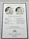 Święty Jan Paweł II SREBRO (2)