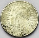 10 zł złotych 1932 Głowa kobiety Polonia SREBRO