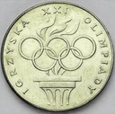 200 zł złotych 1976 XXI Olimpiada SREBRO