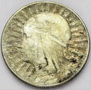 5 zł złotych 1933 Głowa kobiety Polonia SREBRO