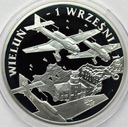 10 zł złotych 2009 Wieluń 1 Września 1939
