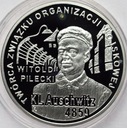 10 zł złotych 2010 Auschwitz Witold Pilecki