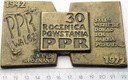 Medal 30 Rocznica Powstania PPR