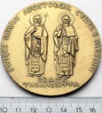 Medal Święci Cyryl i Metody Równi Apostołom