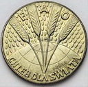 PRÓBA 10 zł 1971 FAO Chleb Dla Świata CuNi
