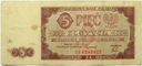 1948 5 zł pięć złotych seria BB