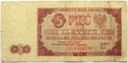 1948 5 zł pięć złotych seria BG