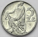 5 zł pięć złotych z Rybakiem 1959 Rybak