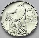 5 zł pięć złotych z Rybakiem 1974 Rybak