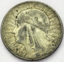 10 zł złotych 1932 Głowa kobiety Polonia SREBRO