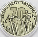 10 zł złotych 2010 Katyń 70 rocznica zbrodni