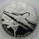 20 zł złotych 2011 Smoleńsk Samolot CERTYFIKAT