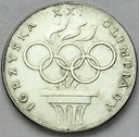 200 zł złotych 1976 XXI Olimpiada SREBRO