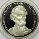 Medal Abraham Lincoln SREBRO 999